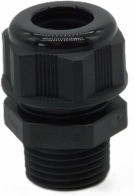 DOME CONN 1/2INCH NPT .39-.56INCH BLACK