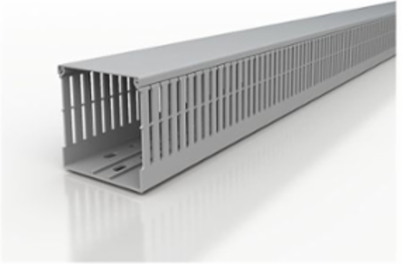 1INCHX1.5INCHE-DUCT GRY 6FT6INCHPC C/W C