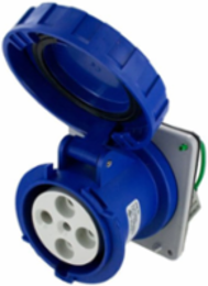 IP67 RECEPTACLE 60A 3PHASE 250VAC 3P 4