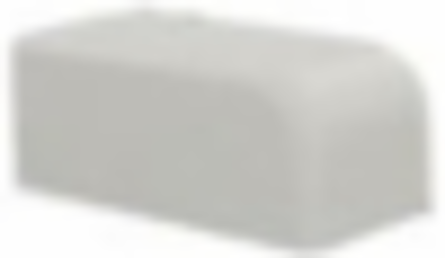 DROP CEILING END 1.25INCH WHITE