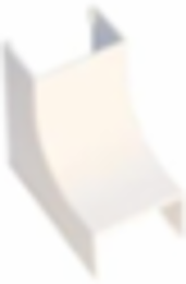INSIDE CORNER WHITE 1/2INCH