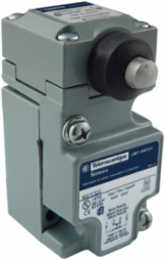 NEMA limit switch, 9007C, heavy duty, compact, steel spring return side plunger, 10A, 600V, 1NO/1NC, NEMA 4, 6P, 12, 13