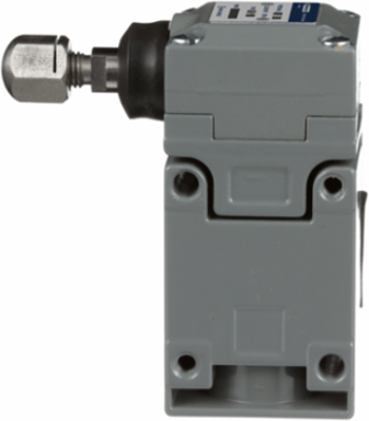 NEMA limit switch, 9007C, heavy duty, compact, steel spring return side plunger, adjustable, 10A, 600V, 1NO/1NC, NEMA 4