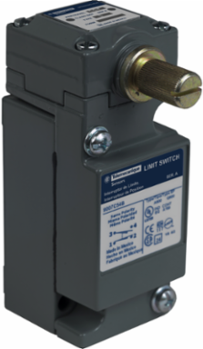 NEMA limit switch, 9007C, heavy duty, standard, spring return lever, standard pretravel, 10A, 600V, 1NO/1NC, NEMA 4, 13