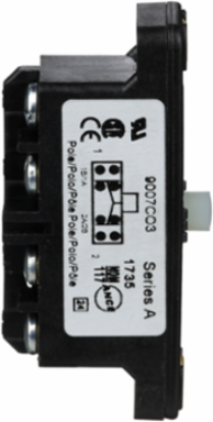Snap basic limit switch, 9007, 600 V 10amp c +options
