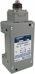 NEMA limit switch, 9007C, heavy duty, standard, steel spring return top plunger, 10A, 600V, 2NO/2NC, NEMA 7/9