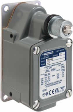 Limit switch, 9007, 600 VAC 12amp t+ft +options