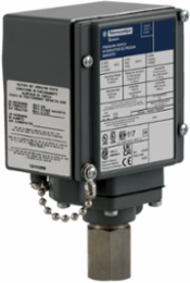 Pressure switch 9012G, fixed scale, 2 thresholds, 90 to 2900 PSIG