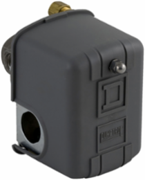 Square D Pumptrol, air compressor switch 9013FH, fixed differential, Off at 125 PSI, low hp