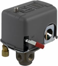 Square D Pumptrol, air compressor switch 9013FH, fixed differential, Off at 125 PSI, low hp