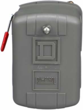 Square D Pumptrol, air compressor switch 9013FH, fixed differential, Off at 175 PSI, low hp