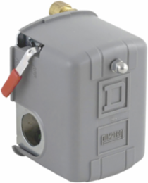 Square D Pumptrol, water pump switch 9013FR, adjust diff., factory setting, reverse action