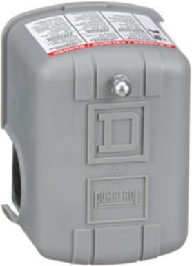 water pump switch, 9013FSG, adjustable differential, 20 to 40 psi, 1 HP