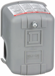 water pump switch, 9013FSG, adjustable differential, 20 to 40 psi, 1 HP