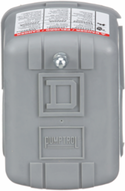 water pump switch, 9013FSG, adjustable differential, 30 to 50 psi, 1 HP