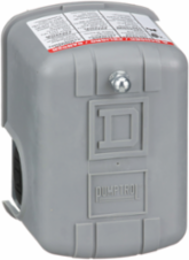 water pump switch, 9013FSG, adjustable differential, 30 to 50 psi, 1 HP