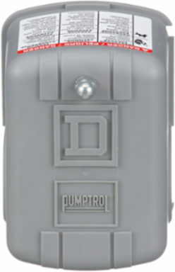 water pump switch, 9013FSG, adjustable differential, 40 to 60 psi, 1 HP