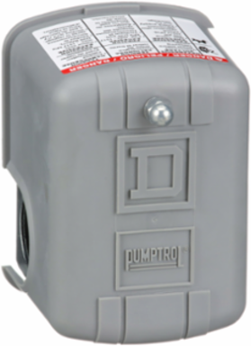 water pump switch, 9013FSG, adjustable differential, 40 to 60 psi, 1 HP