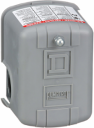 water pump switch, 9013FSG, adjustable differential, 40 to 60 psi, 1 HP