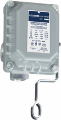 Float switch, Square D Pumptrol, open tank, NEMA 4, pedestal mounted, 2 NC DPST DB contacts