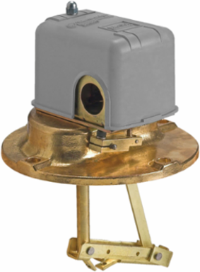 Float switch, Square D Pumptrol, closed tank, NEMA 1, flange mounted, 2NC DPST DB contacts
