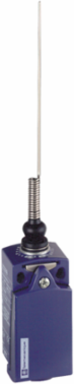 Limit switch, Limit switches XC Standard, XCKD, cat's whisker, 1NC+1 NO, snap, M16