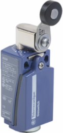 Limit switch, Limit switches XC Standard, XCKD, thermoplastic roller lever, 1NC+1 NO, snap, M16