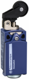 Limit switch, Limit switches XC Standard, XCKD, thermoplastic plastic roller lev plunger H or V, 1NC+1 NO, snap, M16