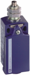 Limit switch, Limit switches XC Standard, XCKD, M18 metal end plunger, 1NC+1 NO, snap, M16