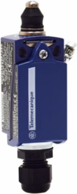 Limit switch, Limit switches XC Standard, XCKD, plunger with elastomer boot, 2NC + NO, ATEX/IECEx