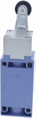 Limit switch, XC Standard, XCKJ, thermoplastic roller lever, 1NC+1 NO, snap action, M20