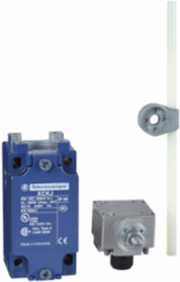 Limit switch, XC Standard, XCKJ, thermoplastic round rod lever 6 mm, 1NC+1 NO, snap, Pg13