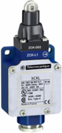 Limit switch, Limit switches XC Standard, XCKL, steel roller plunger, 1NC+1 NO, snap action, Cable gland