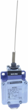 Limit switch, Limit switches XC Standard, XCKL, cats whisker, 1NC+1 NO, snap action, Cable gland
