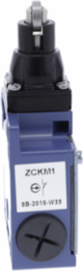 Limit switch, Limit switches XC Standard, XCKM, steel roller plunger, 1NC+1 NO, snap action, M20