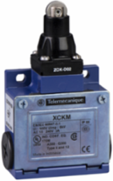 Limit switch, Limit switches XC Standard, XCKM, steel roller plunger, 1NC+1 NO, snap action, 1/2NPT
