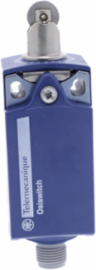 Limit switch, Limit switches XC Standard, XCKP, steel roller plunger, 1NC+1 NO, snap, M12