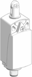 Limit switch, Limit switches XC Standard, XCKP, steel roller plunger, 1NC+1 NO, snap, M12