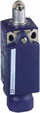 Limit switch, Limit switches XC Standard, XCKP, steel roller plunger, 1NC+1 NO, snap, 1/2NPT