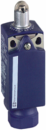 Limit switch, Limit switches XC Standard, XCKP, steel roller plunger, 1NC+1 NO, snap, 1/2NPT