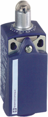 Limit switch, Limit switches XC Standard, XCKP, steel roller plunger, 1NC+1 NO, snap, M16