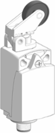 Limit switch, Limit switches XC Standard, XCKP, thermoplastic plastic roller lev plunger H or V, 1NC+1 NO, snap, M12