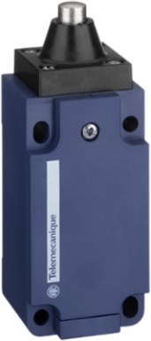 Limit switch, Limit switches XC Standard, XCKS, metal end plunger, 1NC+1 NO, snap, 1/2NPT
