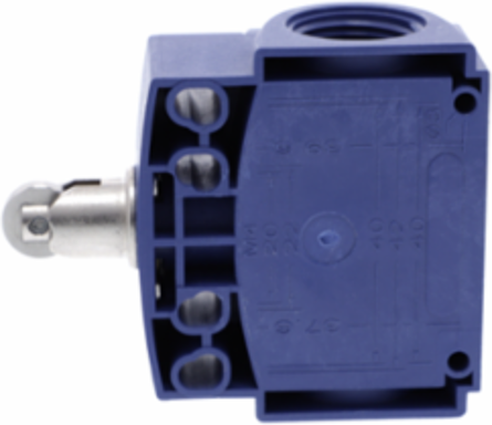 Limit switch, Limit switches XC Standard, XCKT, steel roller plunger, 1NC+1 NO, snap, M16