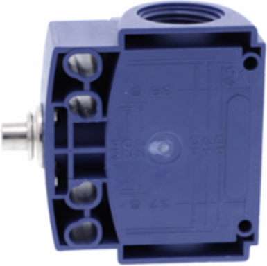 Limit switch, Limit switches XC Standard, XCKT, metal end plunger, 1NC+1 NO, snap, M16