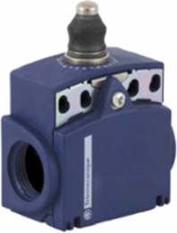 Limit switch, Limit switches XC Standard, XCKT, metal end plunger with nitrile boot, 1NC+1 NO, snap, Pg11