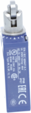 Limit switch, Limit switches XC Standard, XCMD, steel roller plunger, 1NC+1 NO, snap, M12
