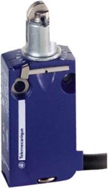 Limit switch, Limit switches XC Standard, XCMD, steel roller plunger, 1NC+1 NO, snap, 1 m