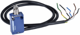 Limit switch, Limit switches XC Standard, XCMD, steel roller plunger, 1NC+1 NO, snap, 10 m