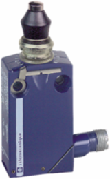 Limit switch, Limit switches XC Standard, XCMD, metal end plunger with nitrile boot, 1C/O, snap, M12